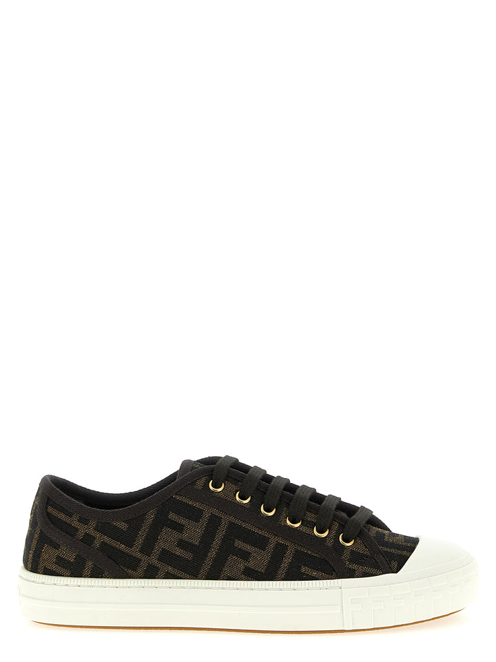 Fendi Domino Sneakers - Nero | 409179692387adad28f97470a226a9c3ade34a2e
