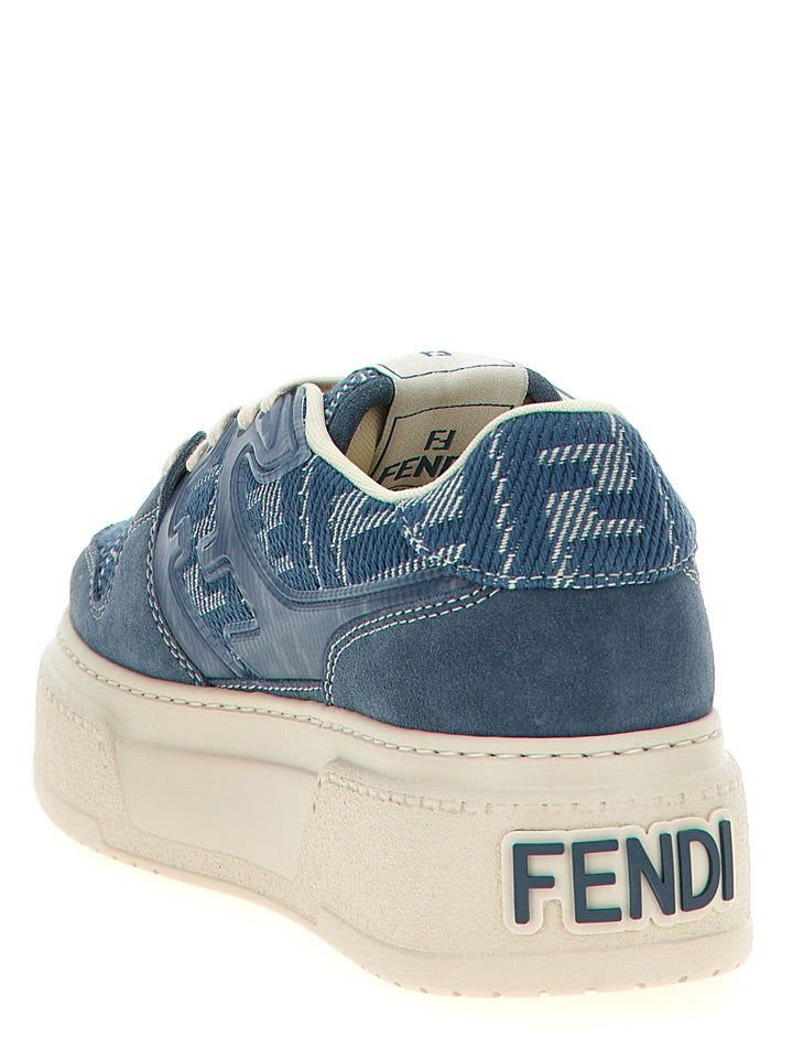 Fendi Fendi Match Sneakers - Celeste | fe97343e21676638989754b54f022d5d91e8928b