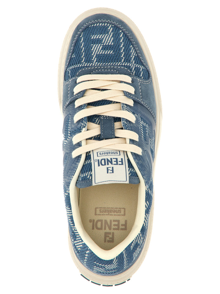 Fendi Fendi Match Sneakers - Celeste | c2309a5145aa50e354e39552947afc3189294d94