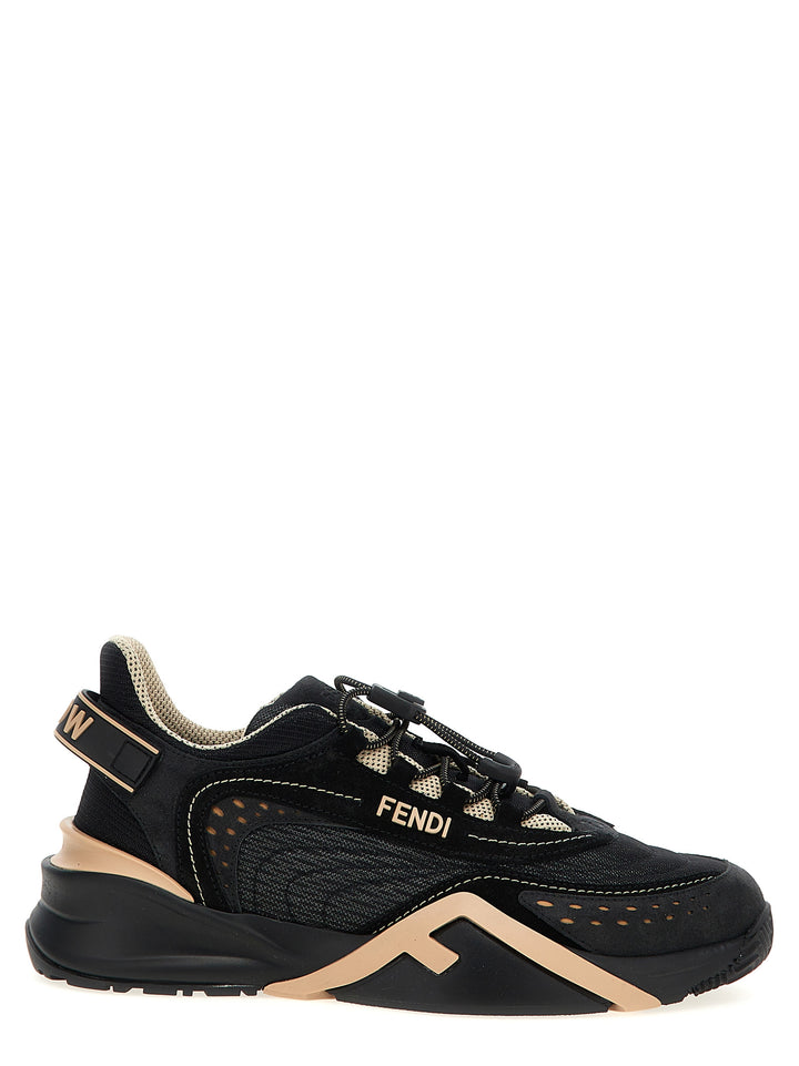 Fendi Fendi Flow Sneakers - Nero | 40261348a44cde9c18718487ebd6315f0d6a8a17