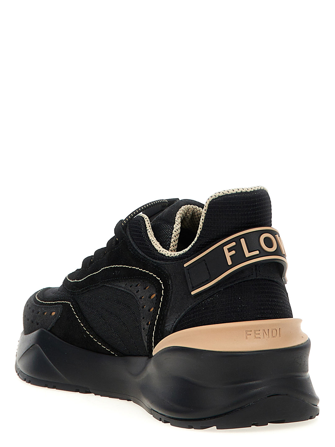 Fendi Fendi Flow Sneakers - Nero | a3755617a32970697abe0346bf7e76a80e1f30fa