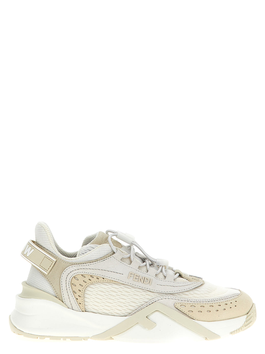 Fendi Fendi Flow Sneakers - Bianco | c322d29be25b21a385c036291b3d54f52020c270