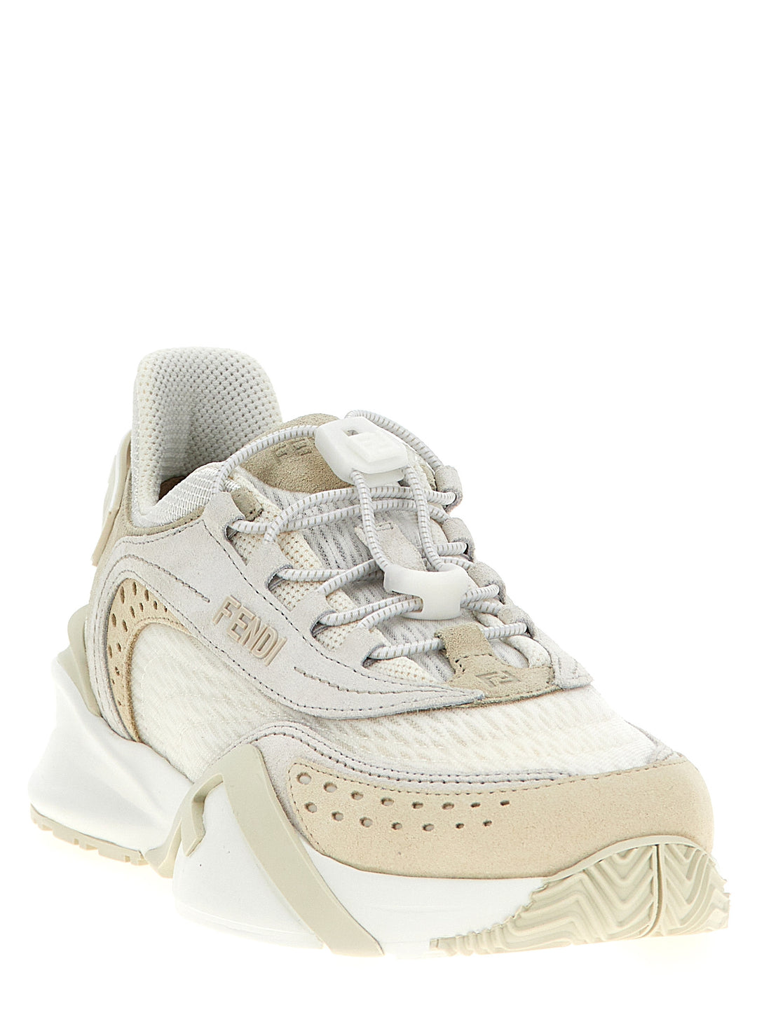 Fendi Fendi Flow Sneakers - Bianco | 4a0e4bc83e221058e21cb2393c4d7625a215b9aa