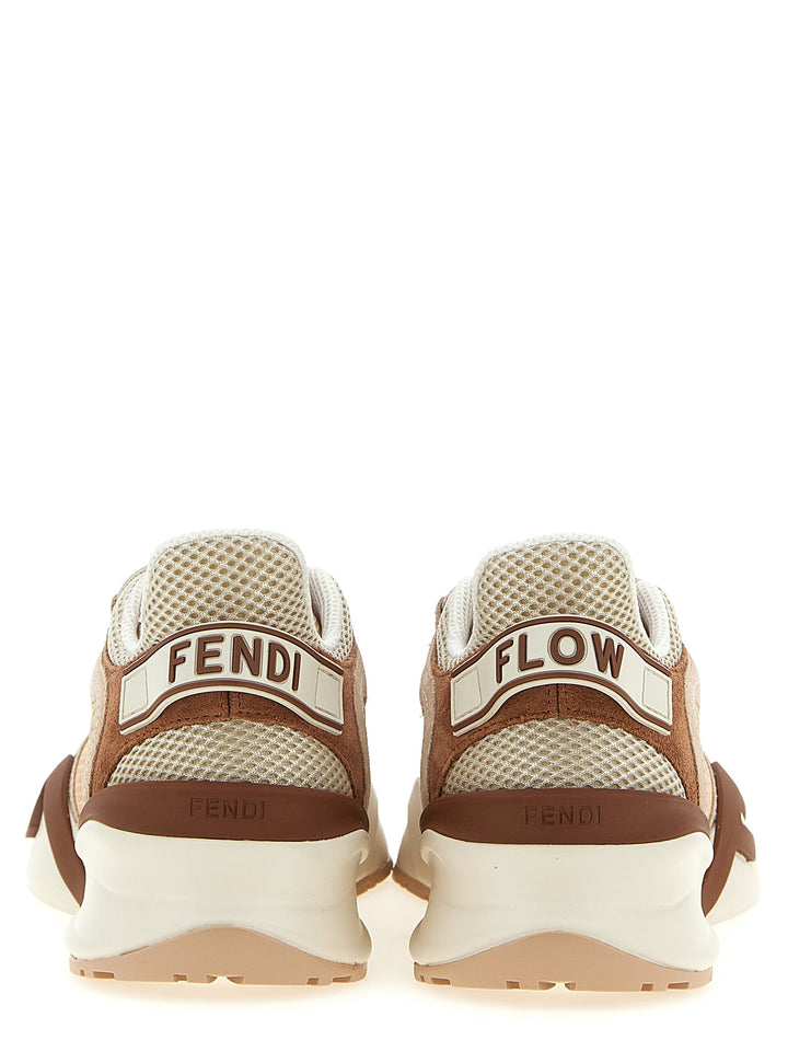 Fendi Fendi Flow Sneakers - Rosa | bf0365de926f6498a1504d0ff08aae7c310c218b