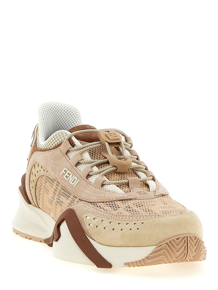 Fendi Fendi Flow Sneakers - Rosa | b0db3ae5e8fa010cc47d2b36ea2143f914b47f19