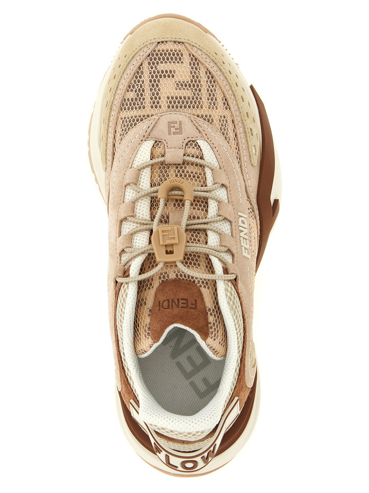 Fendi Fendi Flow Sneakers - Rosa | f6d7f76645cb5b9da2f995ce70bbd8215980c919