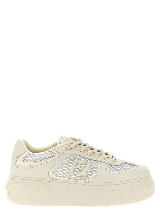 Fendi Match Sneakers Beige