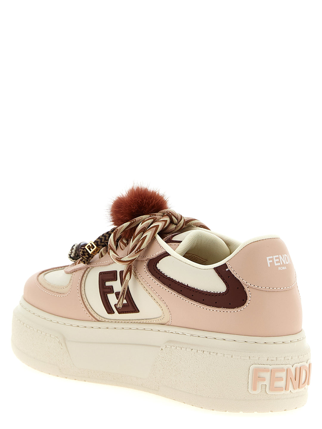 Fendi Fendi Match Sneakers - Rosa | 0b834f9b2e8b5ee14d8b8a6d8d06fb37e6eb26f6