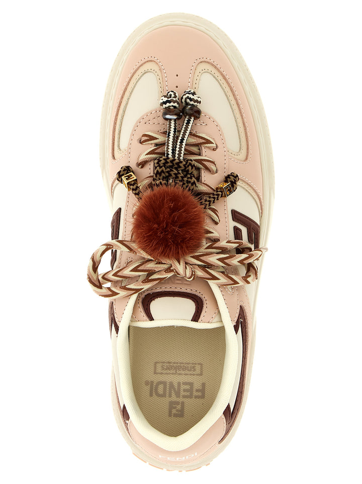 Fendi Fendi Match Sneakers - Rosa | 58583d75b744b0f7a665737528c560da08805d31