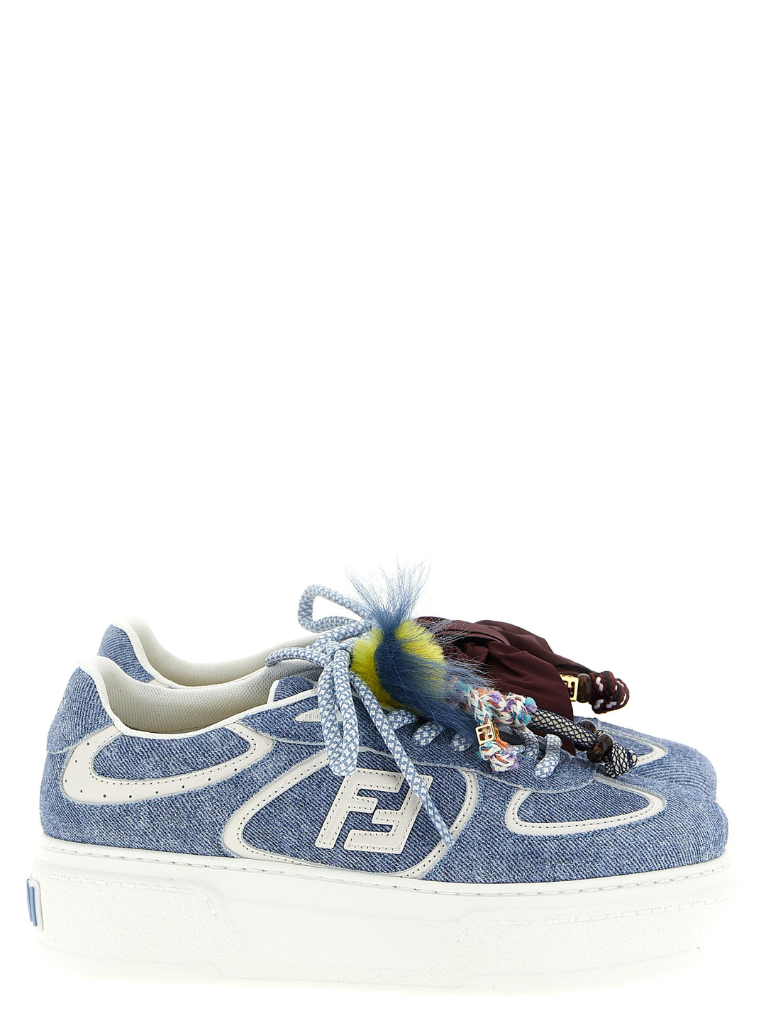 Fendi Fendi Match Sneakers - Celeste | 3e2704127f20ff70544782b78d0719697df848d8
