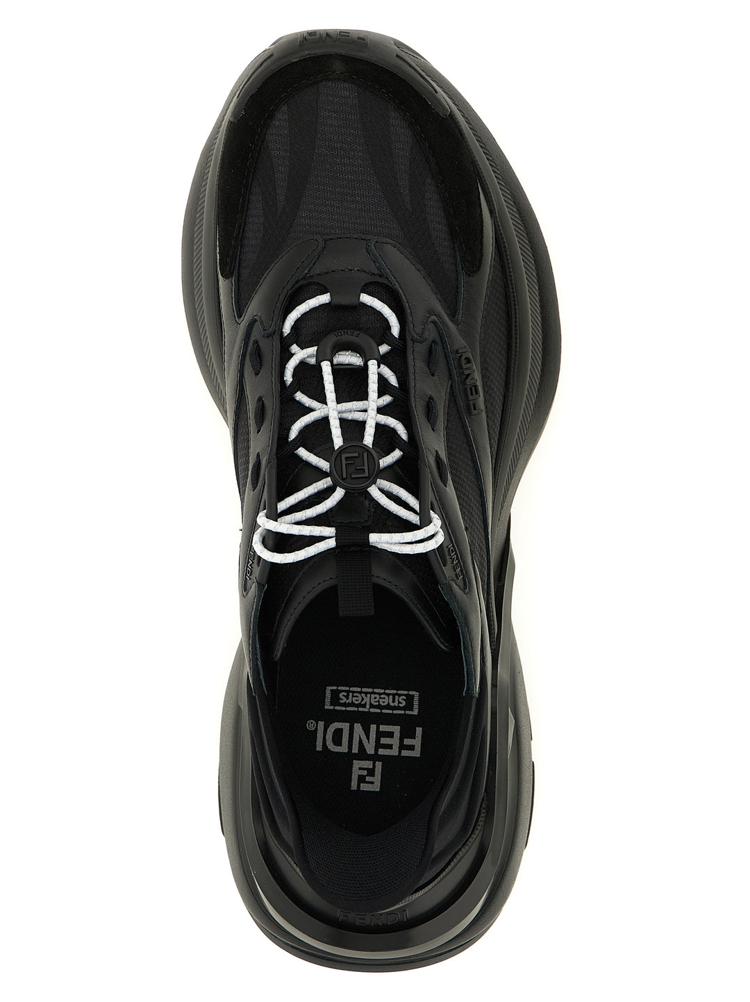 Fendi Fendi F-Light Sneakers - Nero | 421242da812508781d46ab982f03a1dc1ac92b79