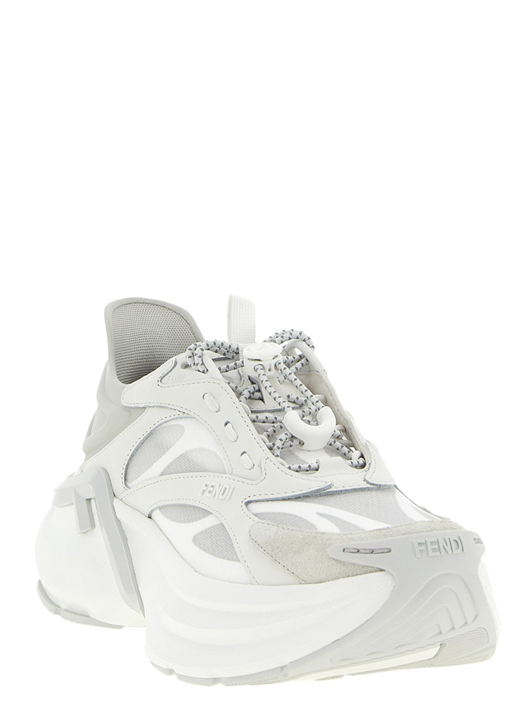 Fendi Fendi F-Light Sneakers - Grigio | d305ee08bf3c1005cb93628442638376ee4feae4