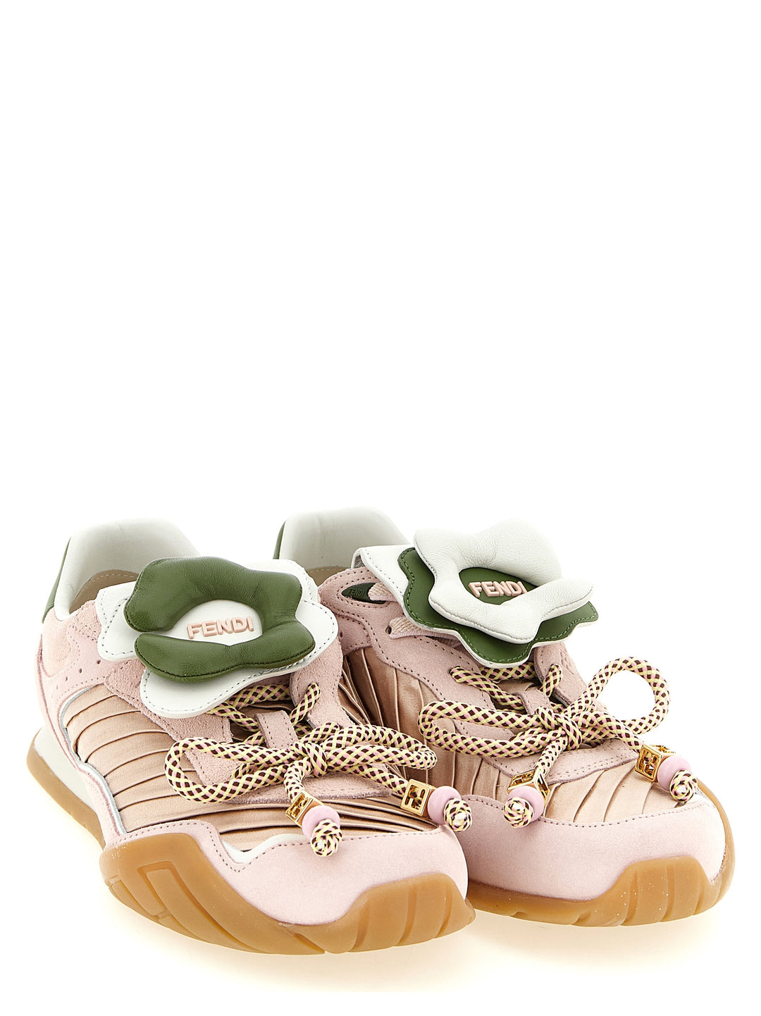 Fendi Fendi Wave Pulse Sneakers - Rosa | 141be847ccfe092d9ab56c250c09e6a0005d86e5