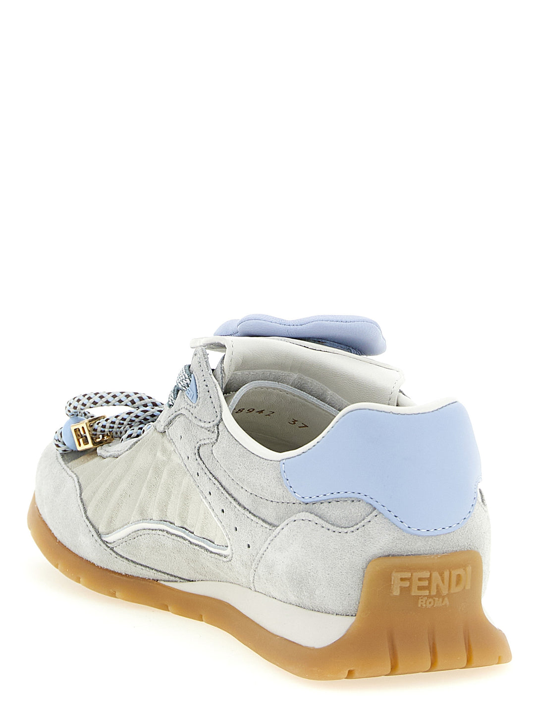 Fendi Fendi Wave Pulse Sneakers - Grigio | f24742ed432837c5b80d314faa537a880862ae78