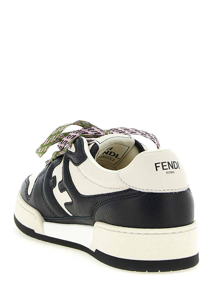 Fendi Fendi Match Sneakers - Bianco/Nero | 96989f19039501b904a7be2a12f5a23e34ccffe6