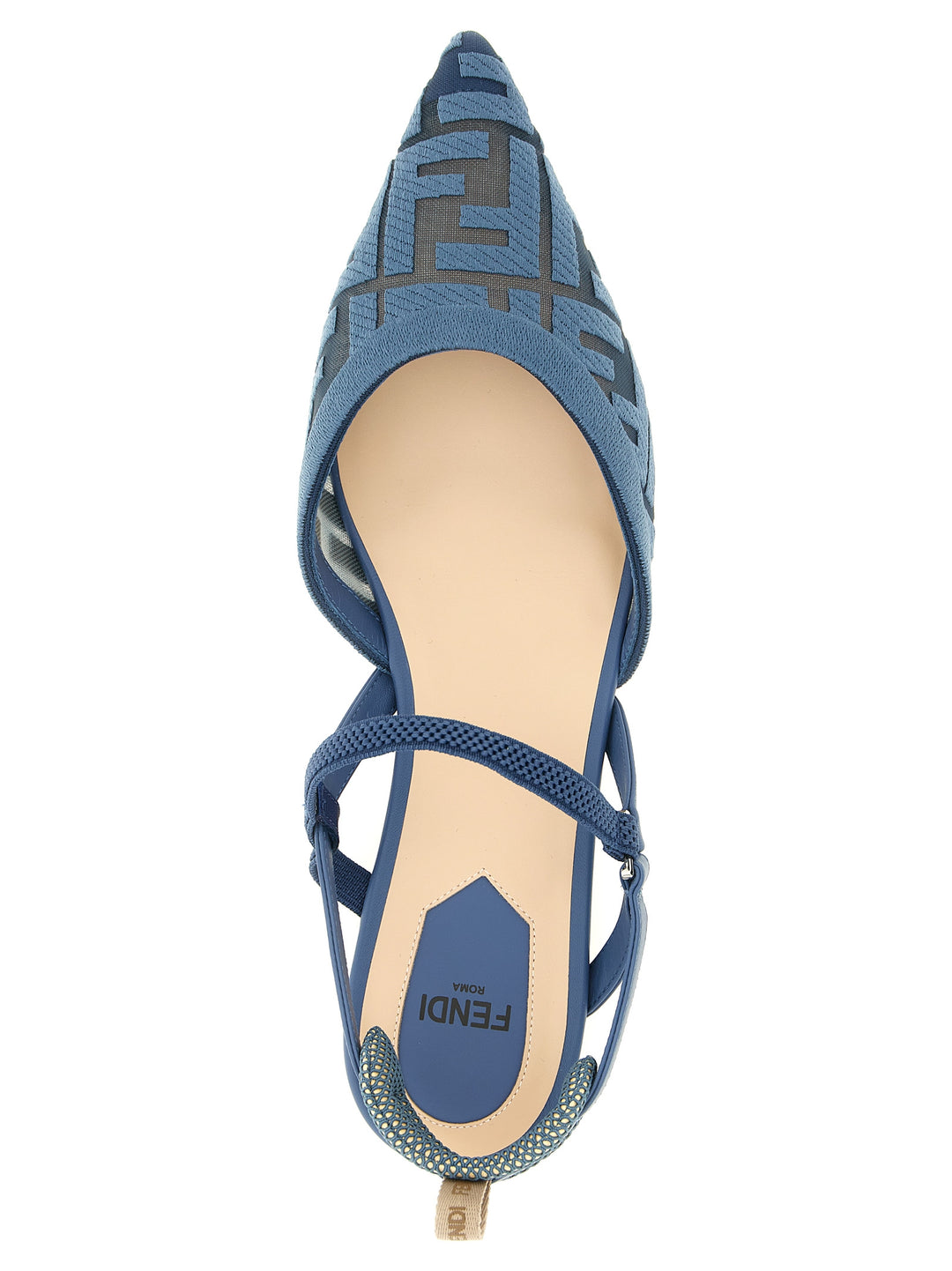 Fendi Colibrì Lite Sandali - Celeste | 3bf3fef3ad01856ddf6e65efb5b4df1b00bb26f2