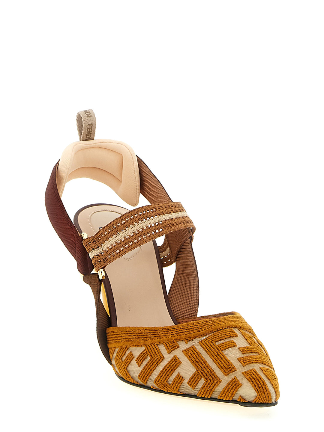 Fendi Colibrì Decollete - Marrone | ccb60ef1355c40ed4fd068018079e6c184eb64fc