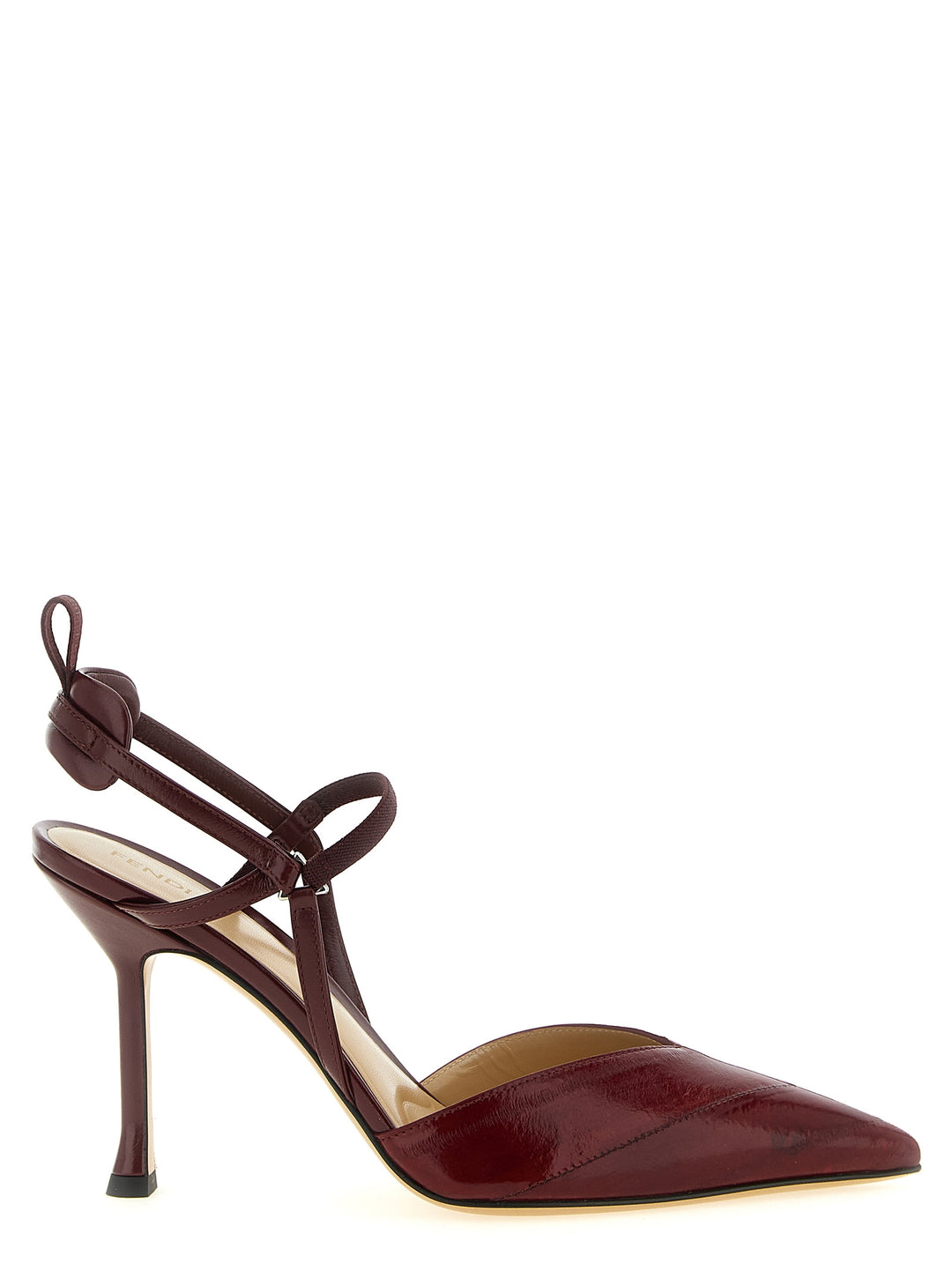 Fendi Very Colibrì Decollete - Bordeaux | bbc817fa19960272fbced325bd55619df86b31eb