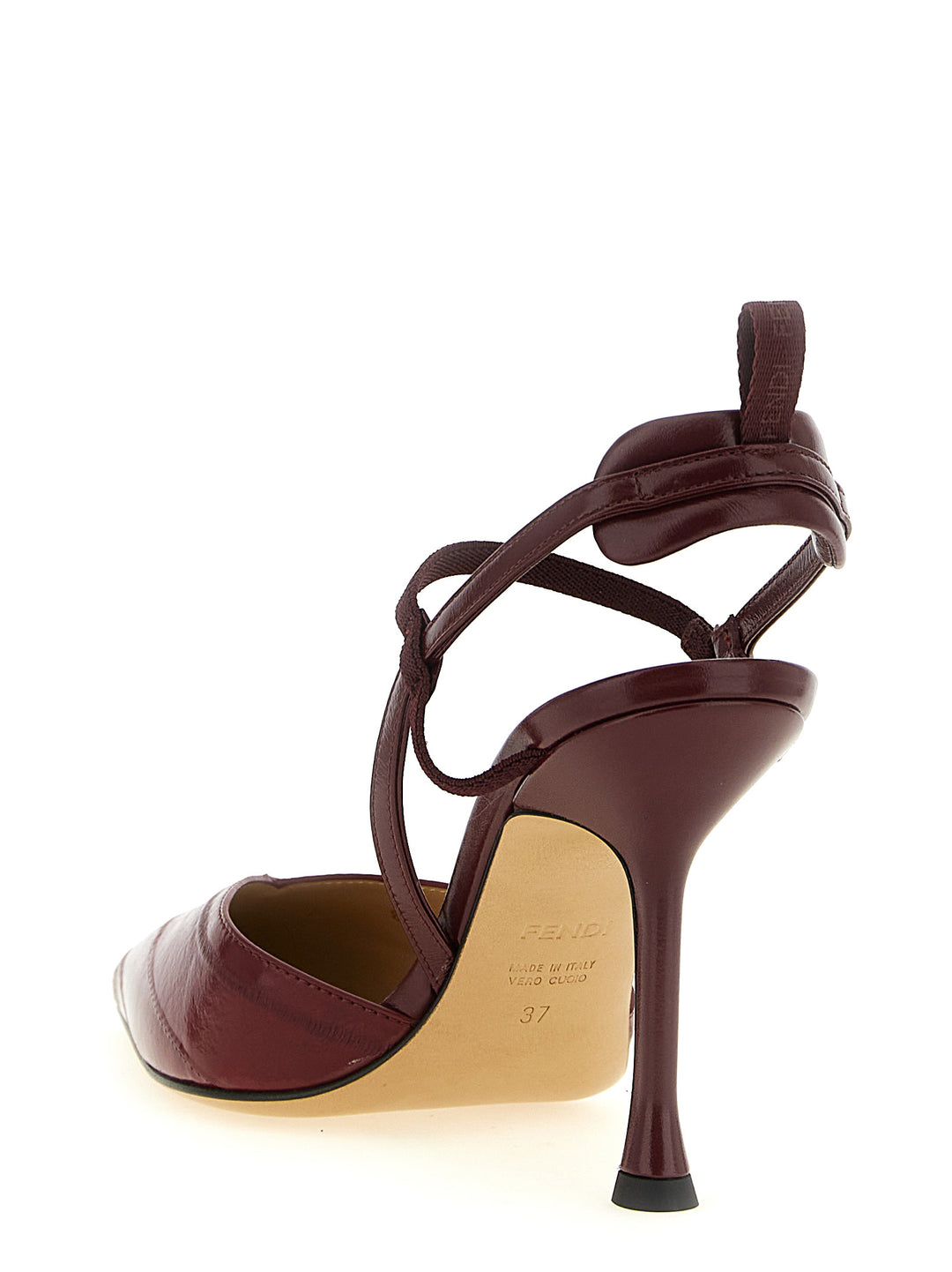 Fendi Very Colibrì Decollete - Bordeaux | 00f84f1fbbee0fb7311d106b254de3548905bce7