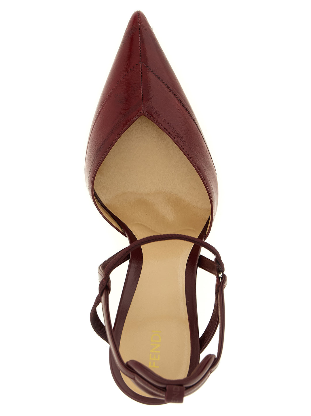 Fendi Very Colibrì Decollete - Bordeaux | 45f23830d116fb79a946f016699b8aff69add110