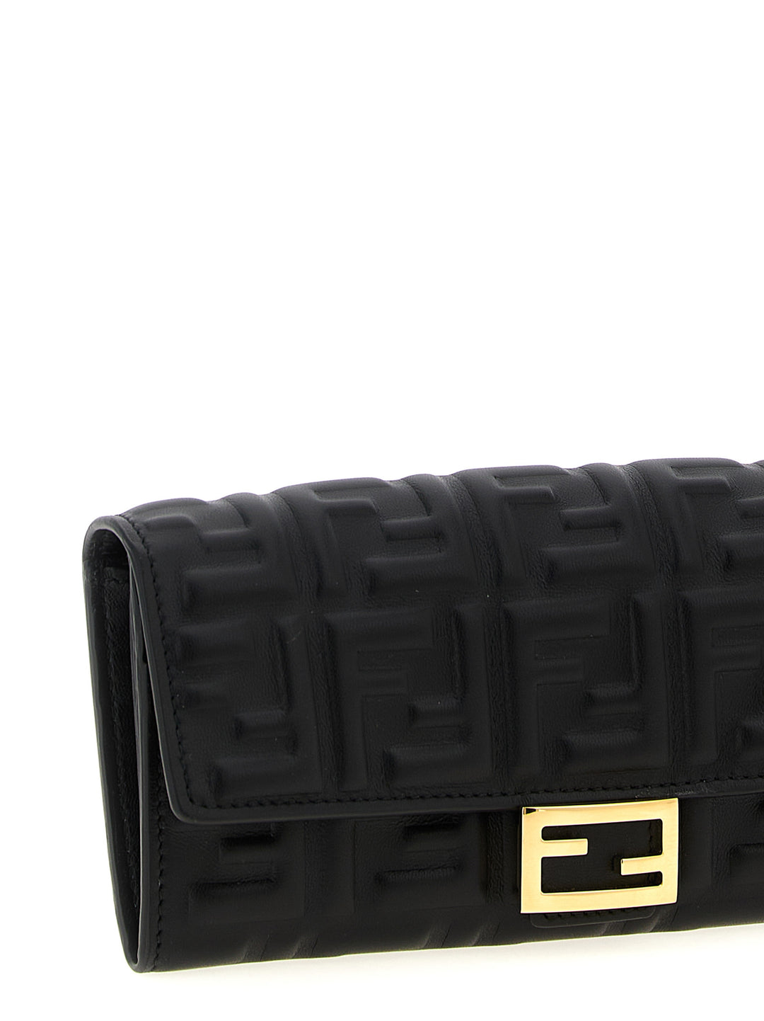 Fendi Baguette Portafogli - Nero | 974af843a03fb06e97d845f292c3ef7e62e4cf47