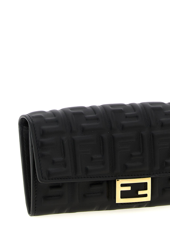 Fendi Baguette Portafogli - Nero | 974af843a03fb06e97d845f292c3ef7e62e4cf47