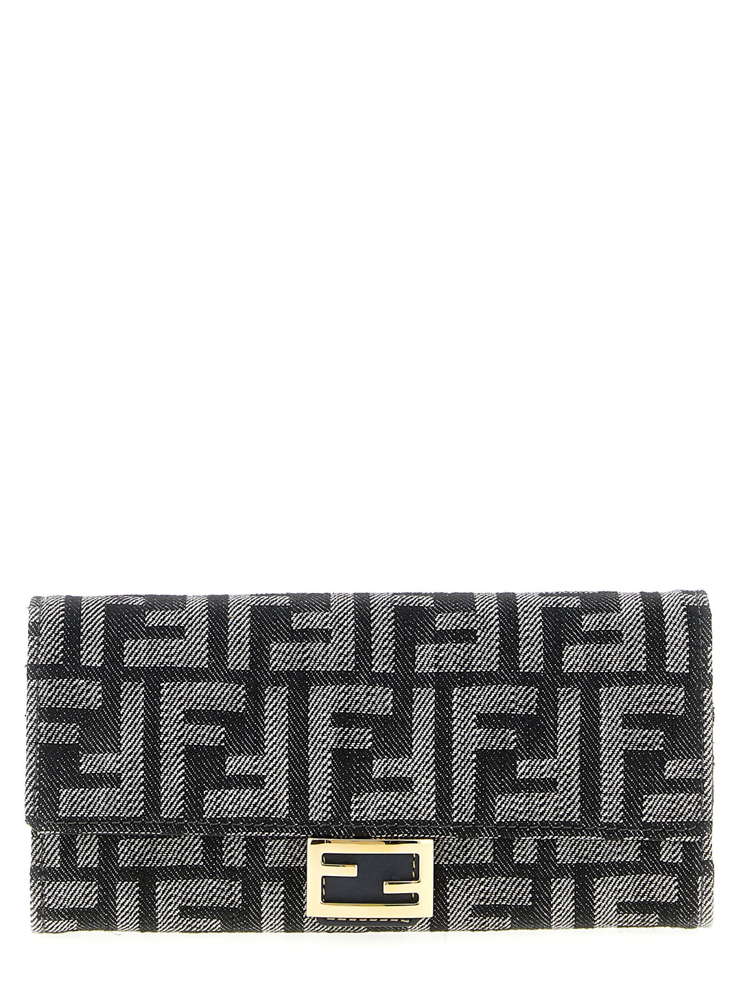 Fendi Baguette Portafogli - Nero | 393ad3dbeeb225d2d6ffdc161d0f73ddedbbed11