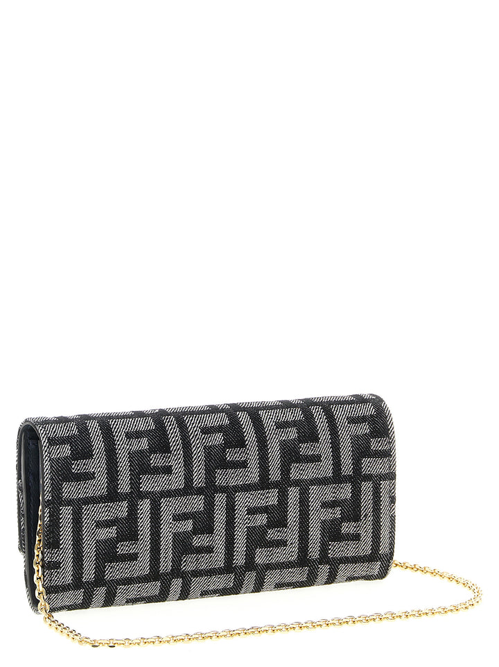 Fendi Baguette Portafogli - Nero | 991b7ff16811c4246c4d2a001d7ed31115390081
