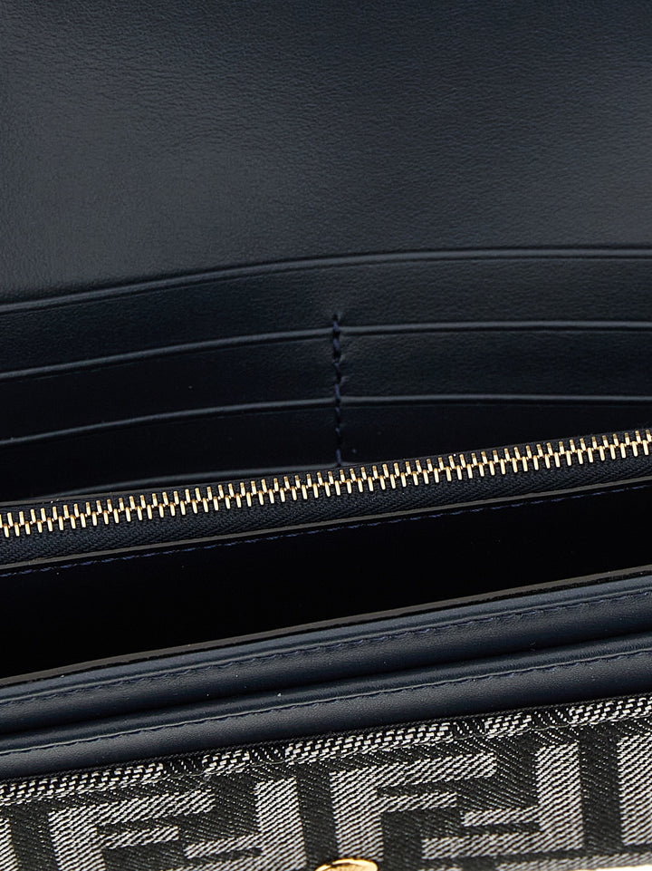 Fendi Baguette Portafogli - Nero | 6e0419788d3afe226e6ee13afae412fd2ee10554