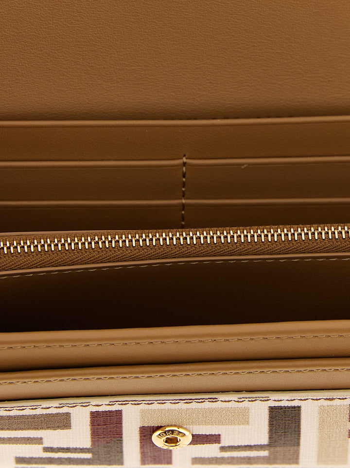 Fendi Continental Fendi Roma Portafogli - Multicolor | d7689d4ff50881d55a9999703b951057f3a553dd