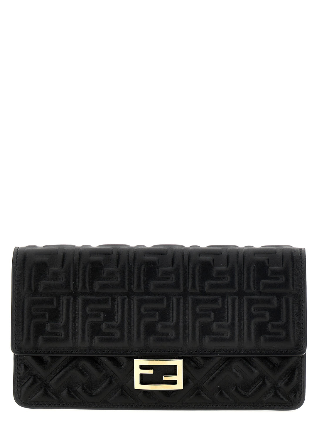 Fendi Baguette Portafogli - Nero | 961a51c15d6535ee0de0b950792e80d705973b73