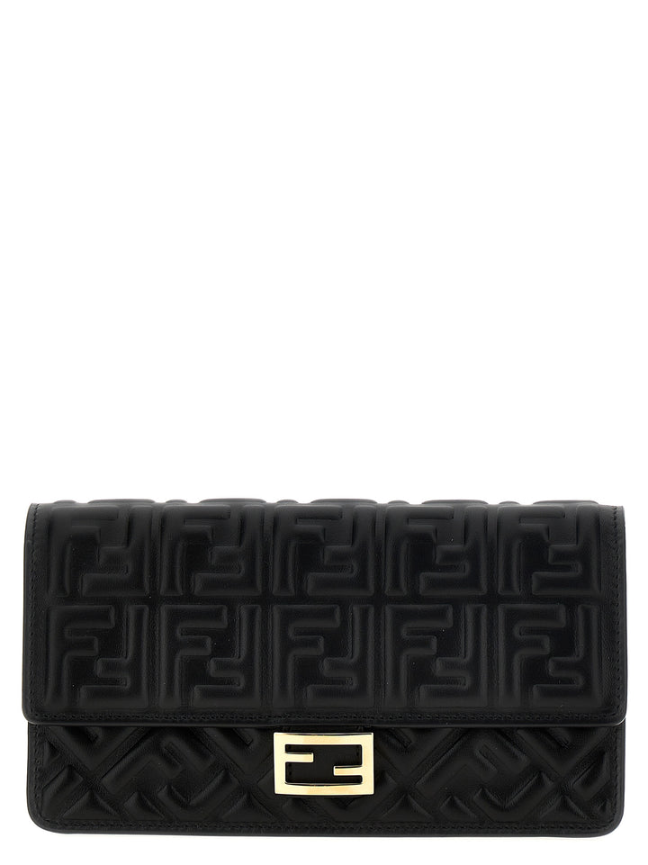 Fendi Baguette Portafogli - Nero | 961a51c15d6535ee0de0b950792e80d705973b73