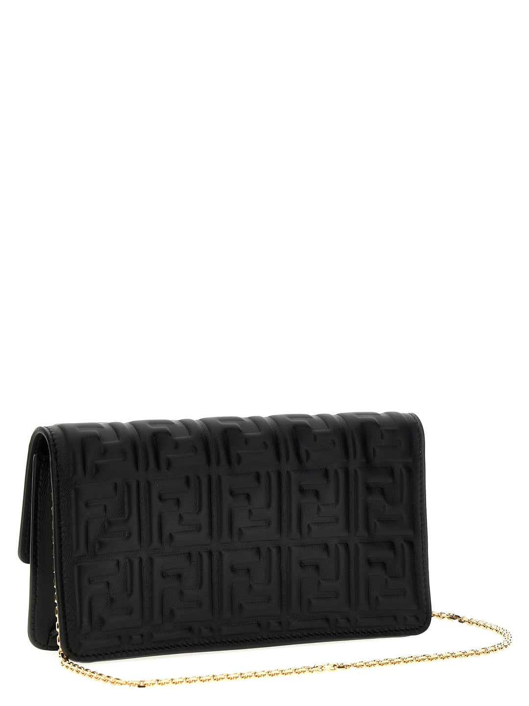 Fendi Baguette Portafogli - Nero | efb9af11692db4e322fe79ee448614c85243f8a6