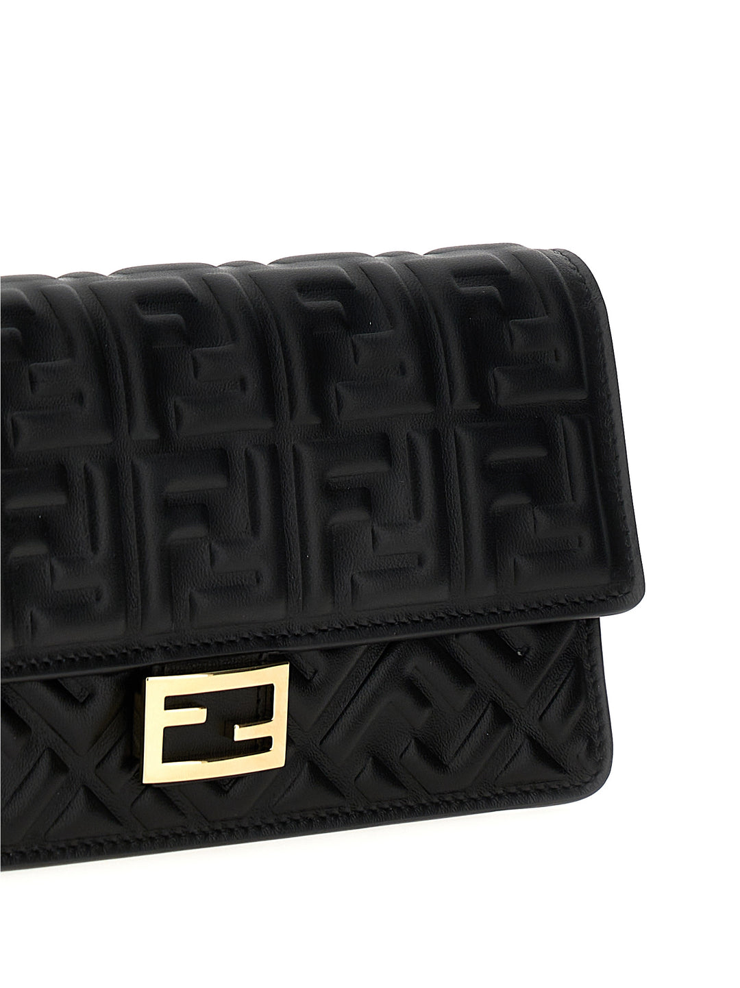 Fendi Baguette Portafogli - Nero | 031a1a7e4f9c122d61a9ba0c52988c415cffa4c8
