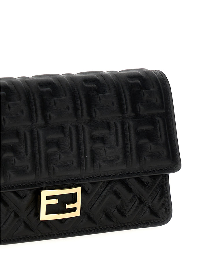 Fendi Baguette Portafogli - Nero | 031a1a7e4f9c122d61a9ba0c52988c415cffa4c8