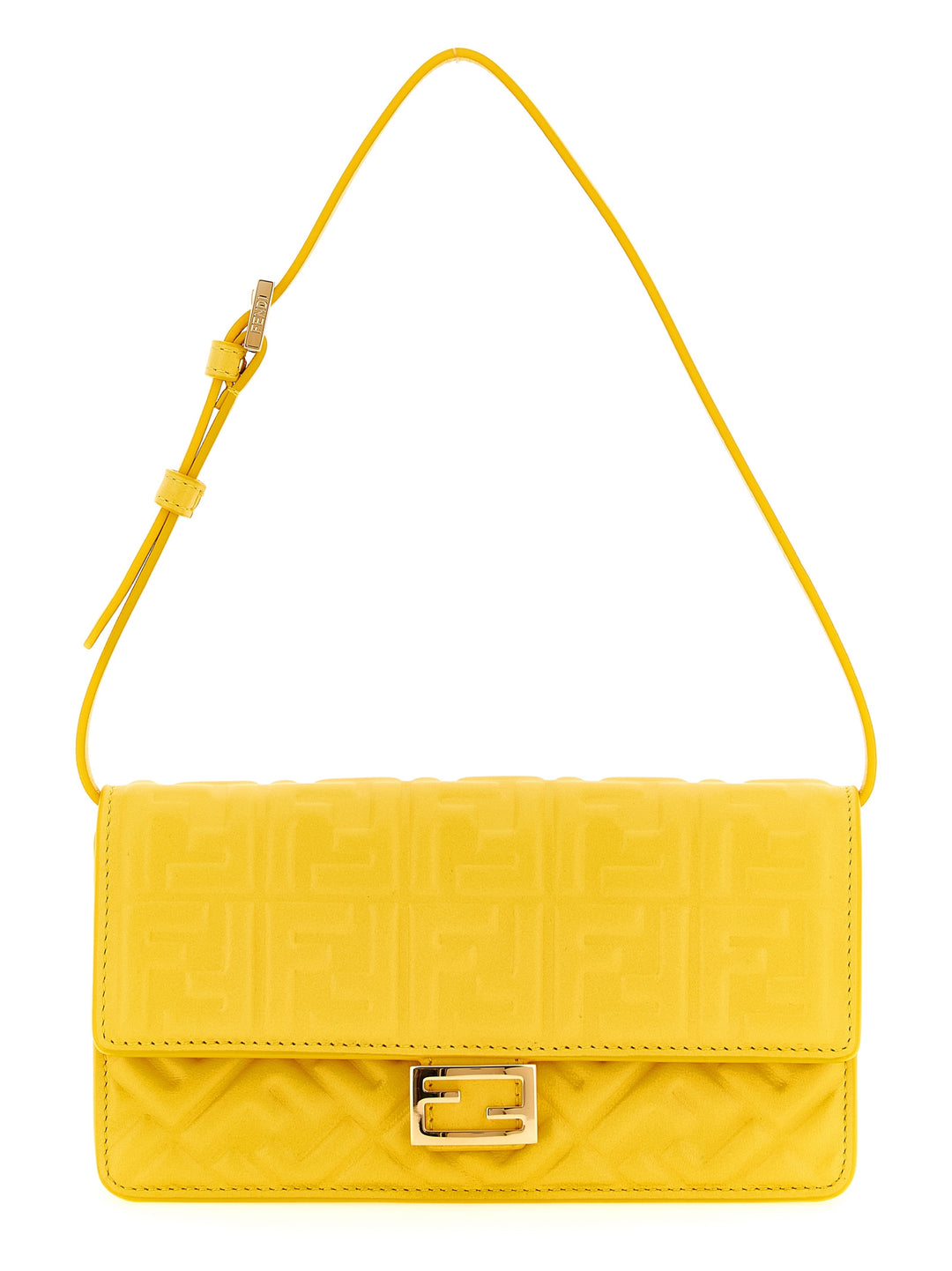 Fendi Baguette Portafogli - Giallo | e6d85279a8b86fa6176bd2cc5765ad6dc7738d38