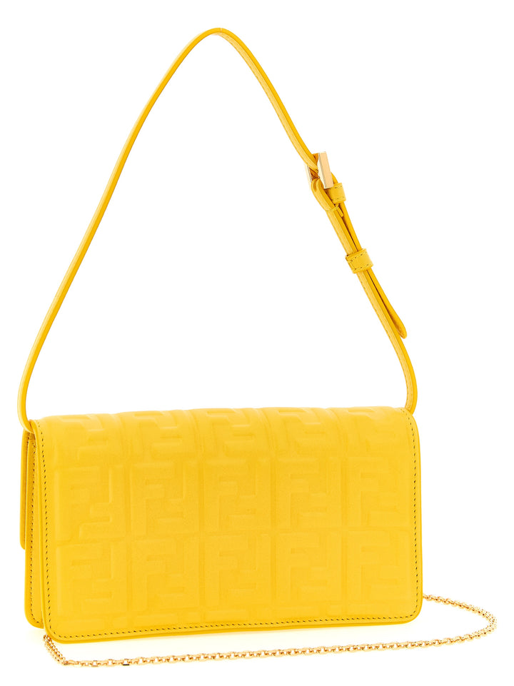 Fendi Baguette Portafogli - Giallo | 37c288b5d7b0c4b1e5c377909e8d9187ef5877a9