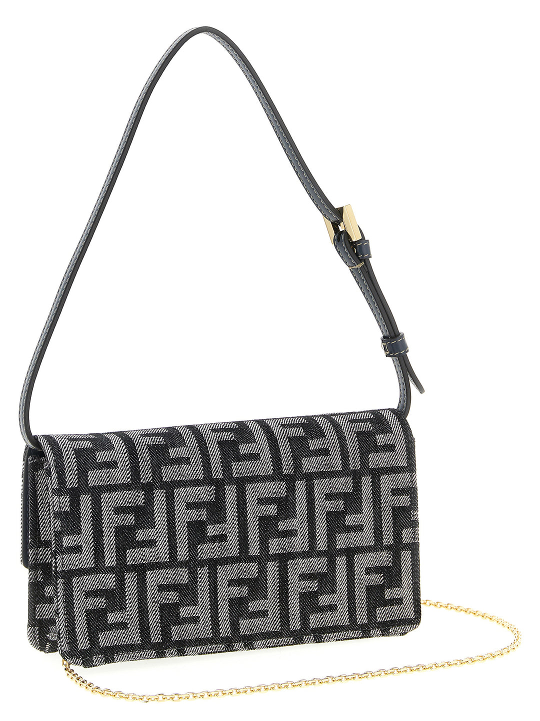 Fendi Baguette Portafogli - Nero | 01efc6628cde4899e9f9a7bdd623471bd0d6169f