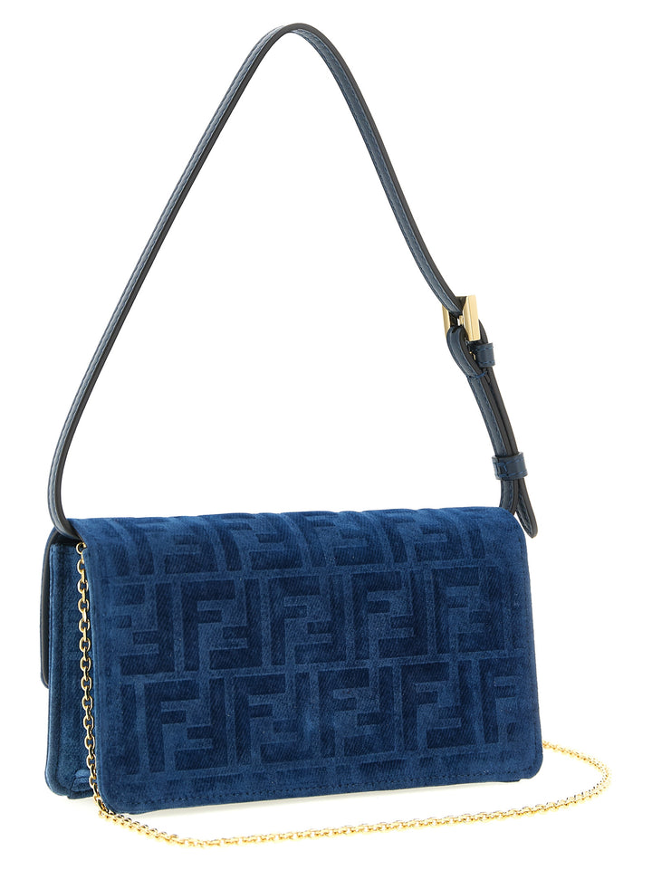 Fendi Baguette Portafogli - Blu | 53ea915b9144460be5d3e580f7920495eaf03fd0