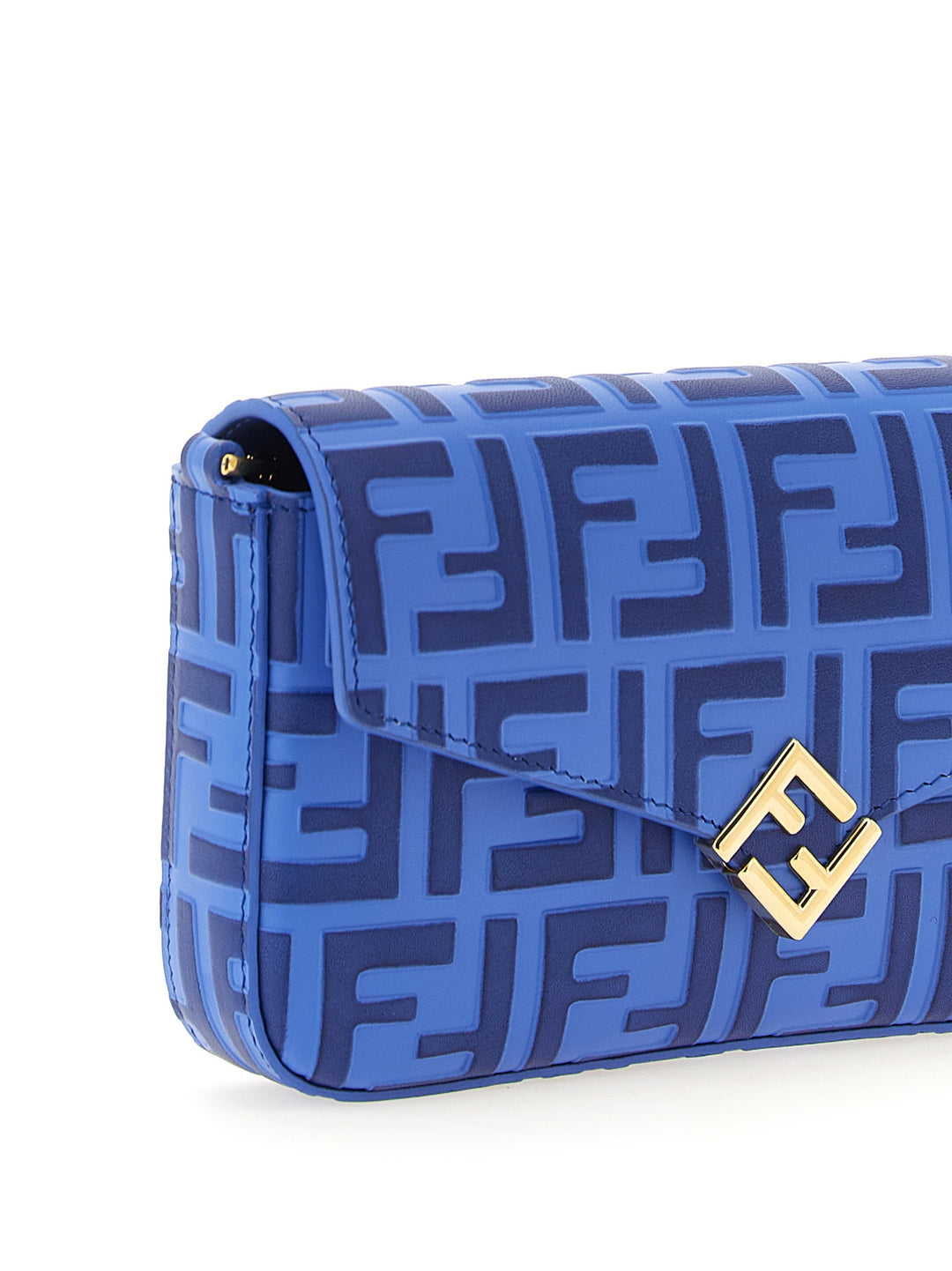 Fendi Ff Diamonds Portafogli - Blu | 4ed43f45958839d84b0daf73cde92fff5c54c212