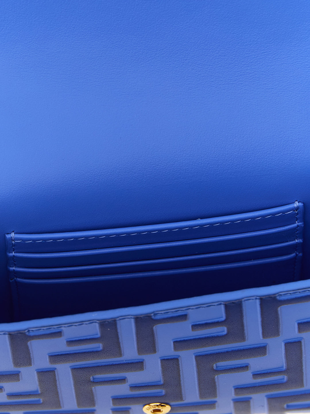 Fendi Ff Diamonds Portafogli - Blu | cac35147263e7c8c5d78728af7036c6ef3df9979