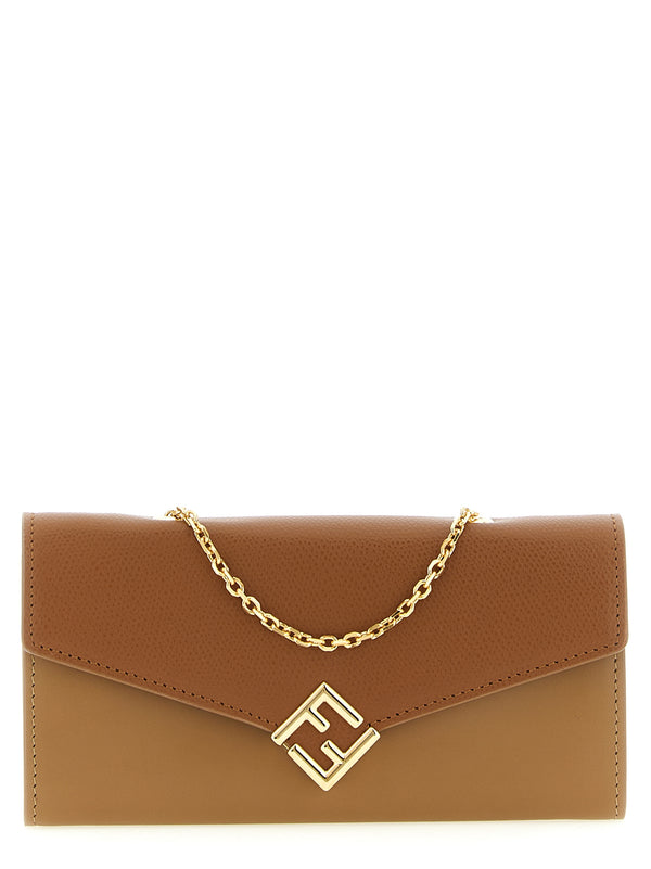 Ff Diamonds Portafogli Marrone