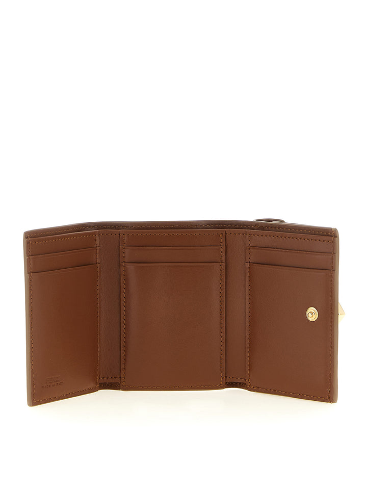Fendi Ff Portafogli - Marrone | 75a80fd7ed939337a6ac960a9c5a7702fd51fd87