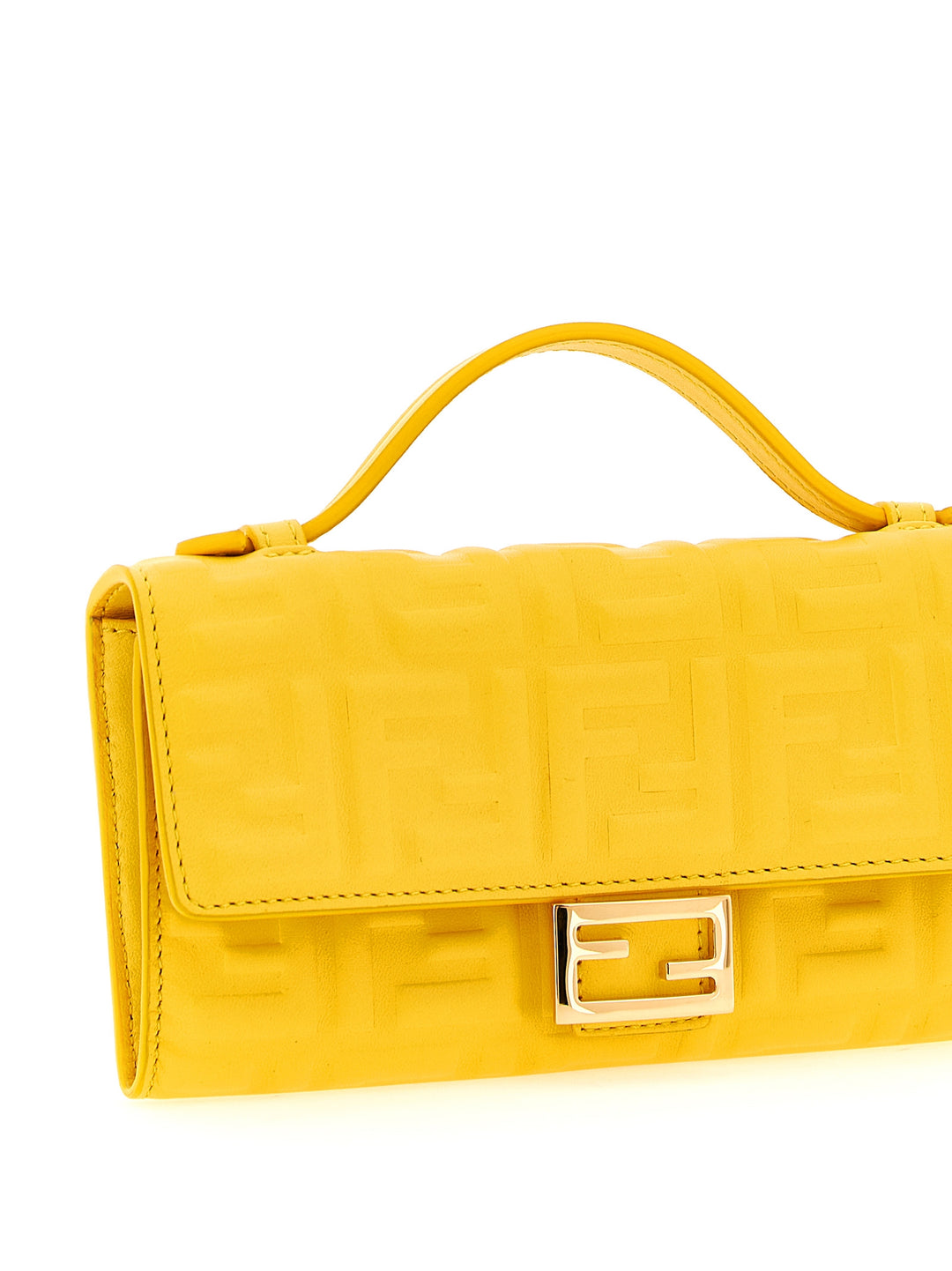 Fendi Continental Baguette Portafogli - Giallo | 7e17f5690a93d8ac0570b8fd1f3686ec0733b642