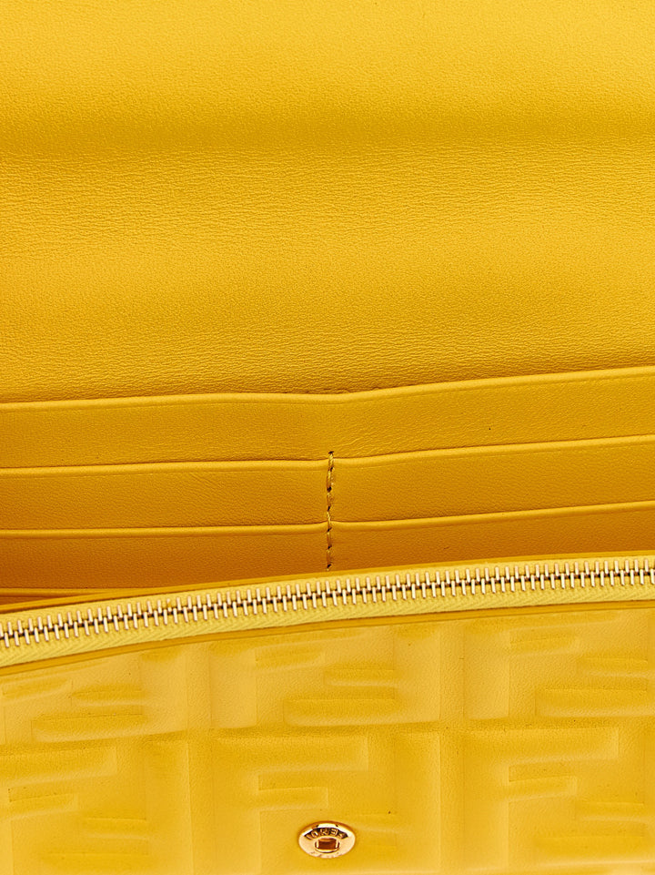 Fendi Continental Baguette Portafogli - Giallo | 791f186168ed6be950529b74ea142b9aff7b543e