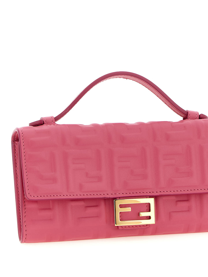 Fendi Continental Baguette Portafogli - Fucsia | bb144cfdbdb801c7954f5a2ba8ef354ea7d3ccda