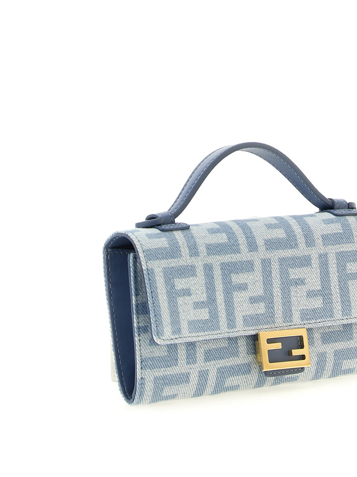 Fendi Continental Baguette Portafogli - Celeste | 00f0676a1a76988d2633384e21559312d51505f7