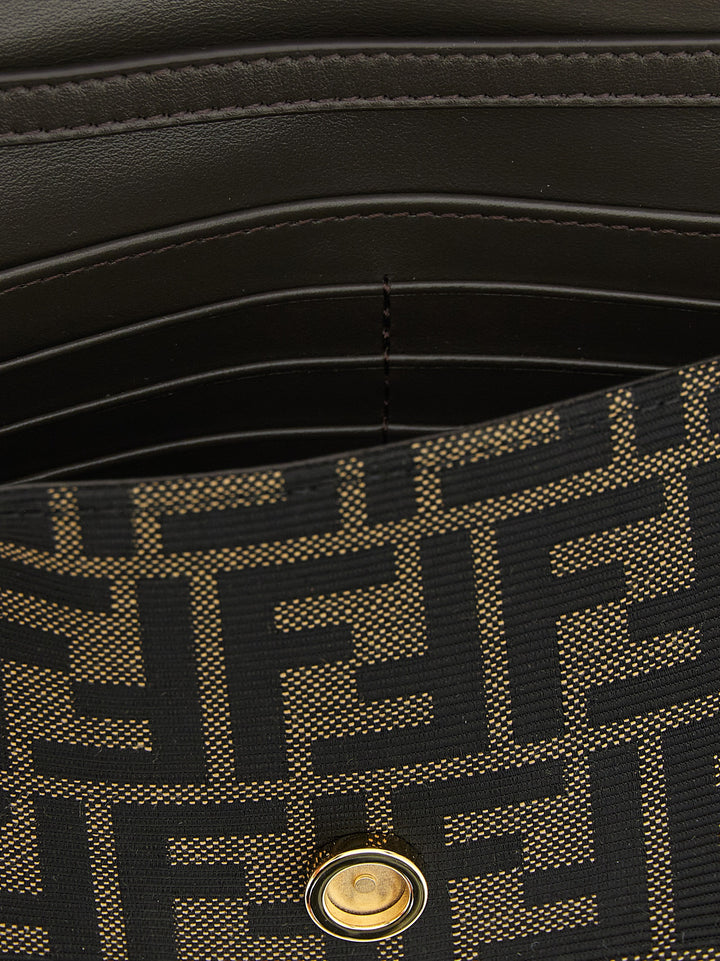 Fendi Tube Portafogli - Marrone | 570c86fed5ba3fb8d8d398929cbef225bdb7aec3