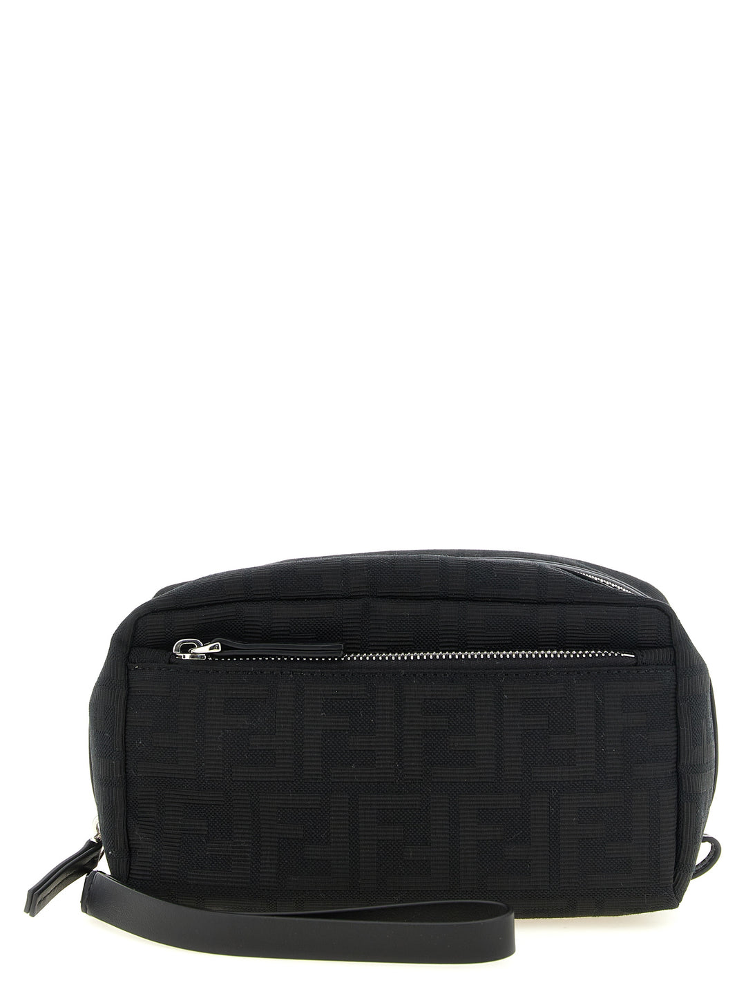 Fendi Small Double Zip Beauty - Nero | 85cb91f32742cda0638a1b9919ec2c689f3741cb