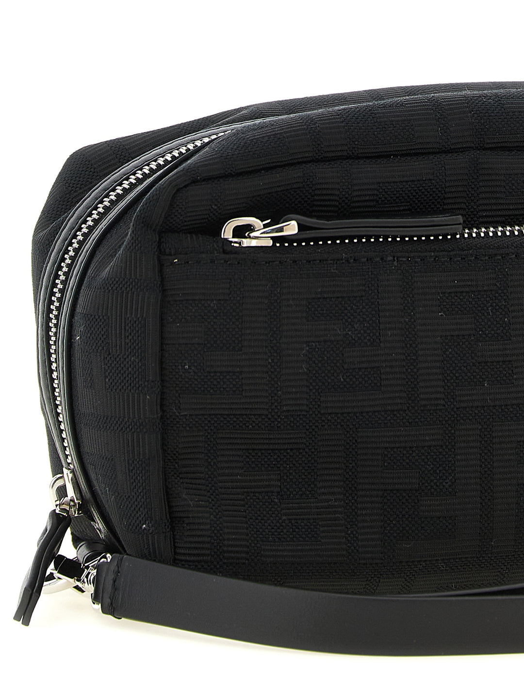 Fendi Small Double Zip Beauty - Nero | b879ba83d93291db1efbd10712f5fc93bbf7d5e0